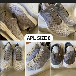 APL athletic shoes gray size 8